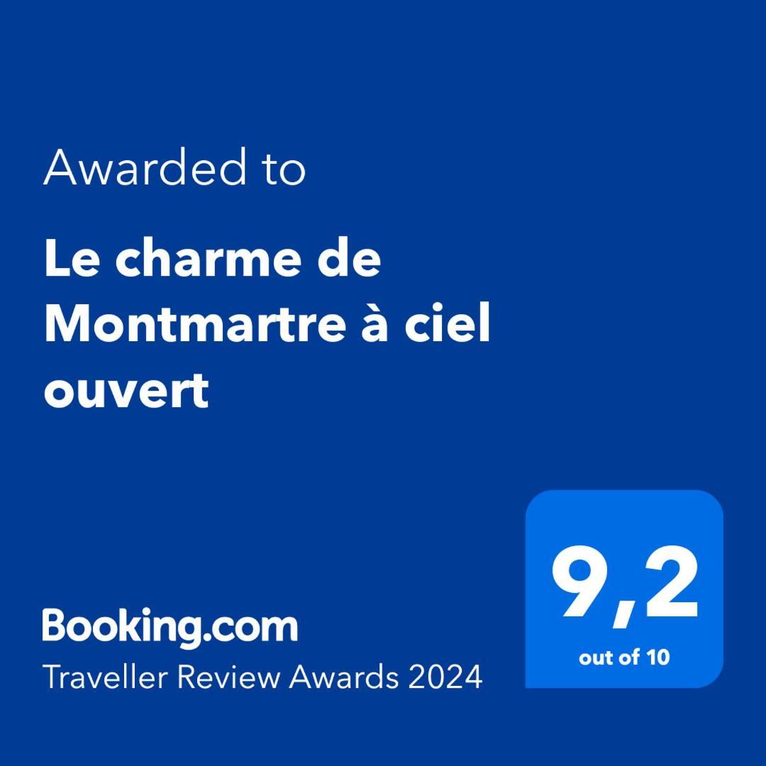 Le Charme De Montmartre A Ciel Ouvert Paris Extérieur photo